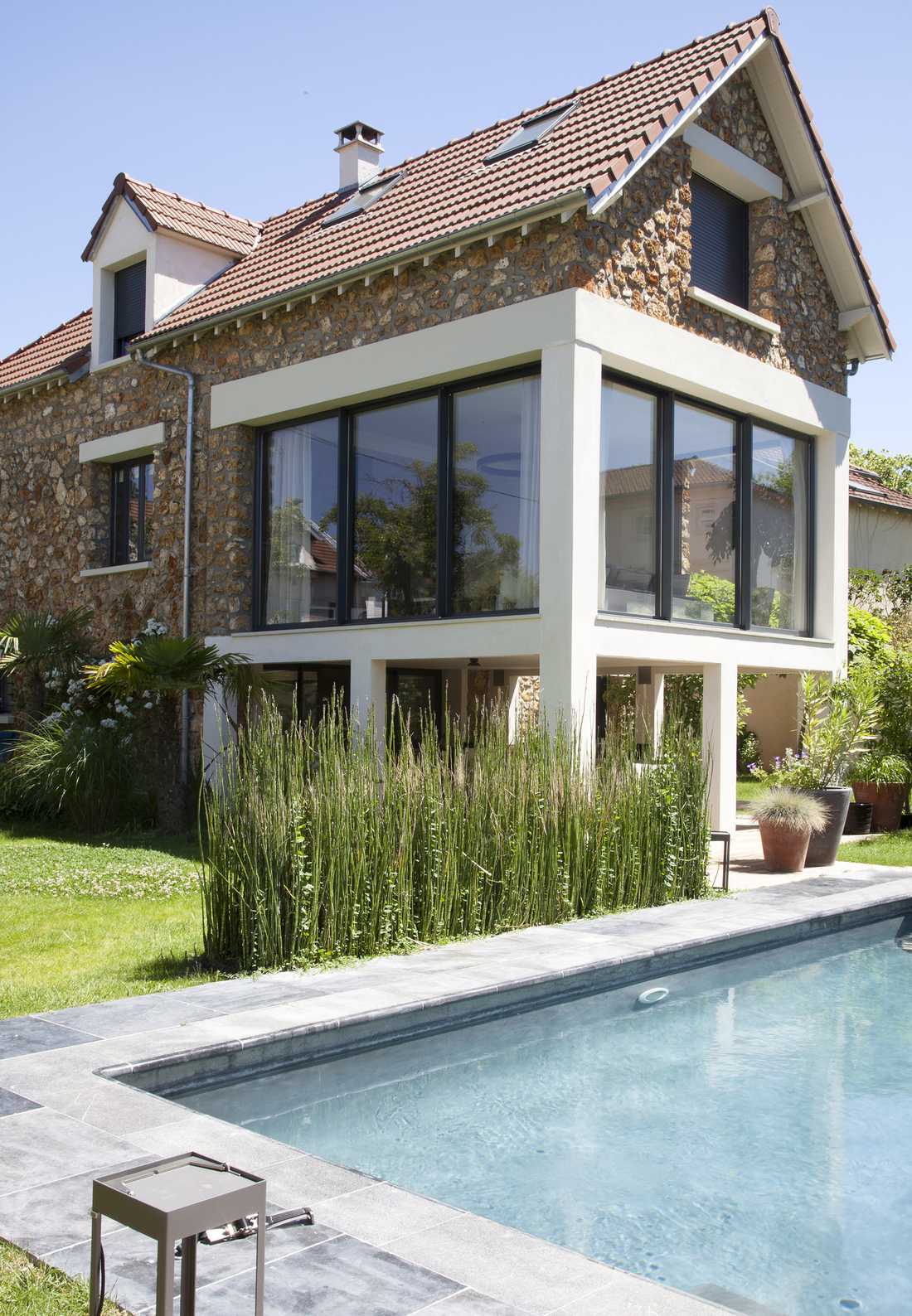 Extension d'une maison conçue par un architecte à Quimper