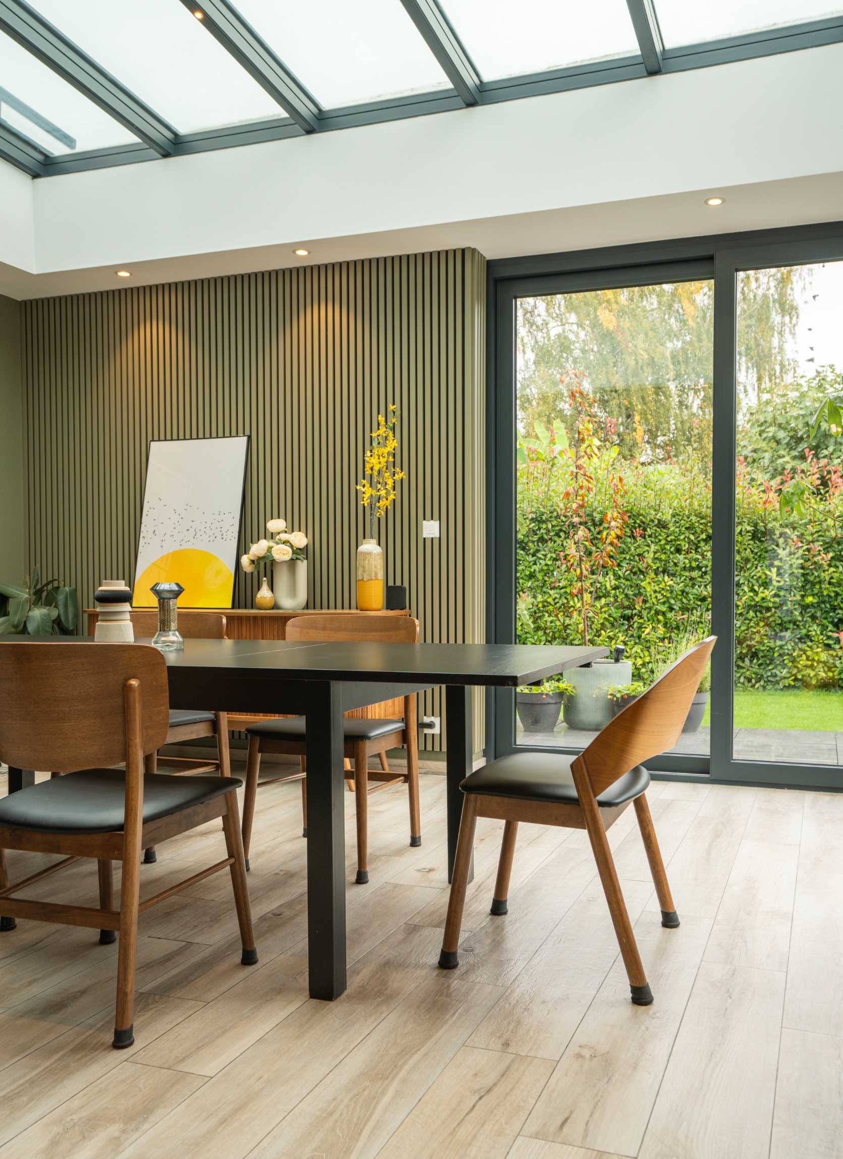 Rénovation du salon d'une maison à Quimper